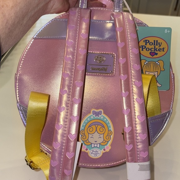 LOUNGEFLY Polly Pocket Mini Backpack, NWT. - Picture 3 of 6